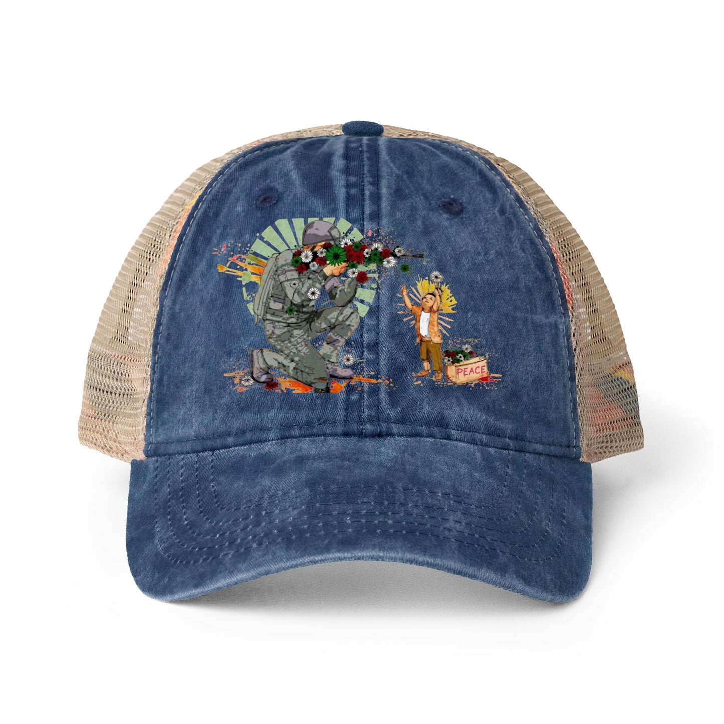 Stay Illegal Women's Mesh-Back " Flower Shooter" Cap