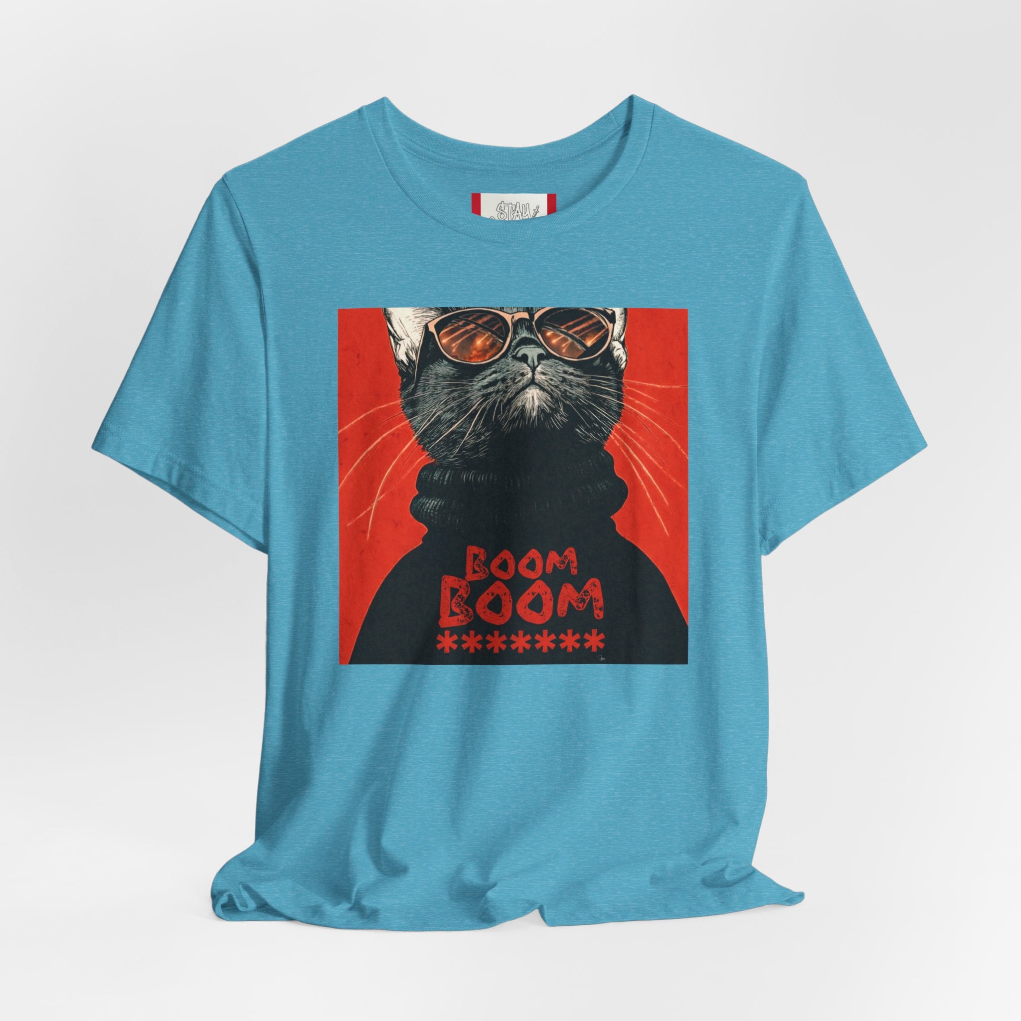 Propaganda T‑Shirt — BOOM BOOM Tel Aviv Cat