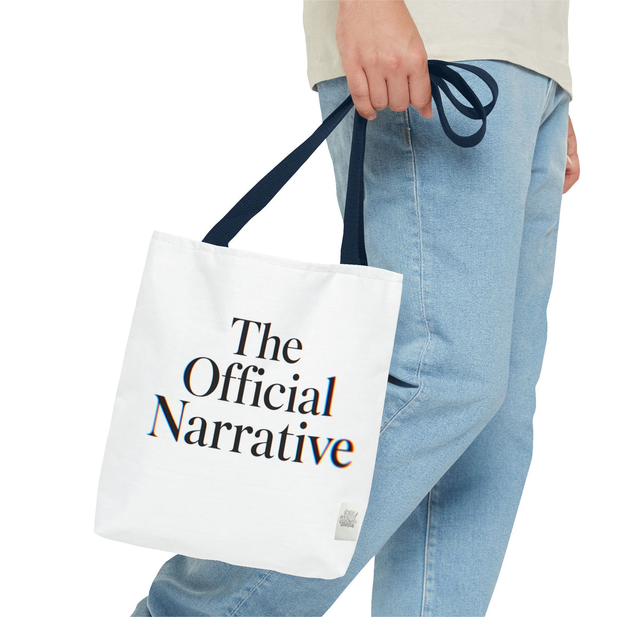 Tote Sling Bag — The Official Narrative White