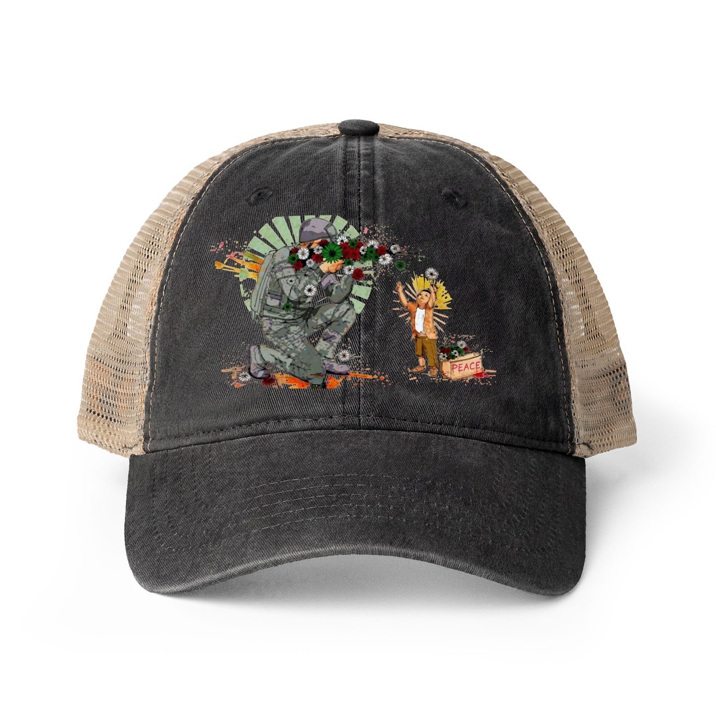 Stay Illegal Women's Mesh-Back " Flower Shooter" Cap