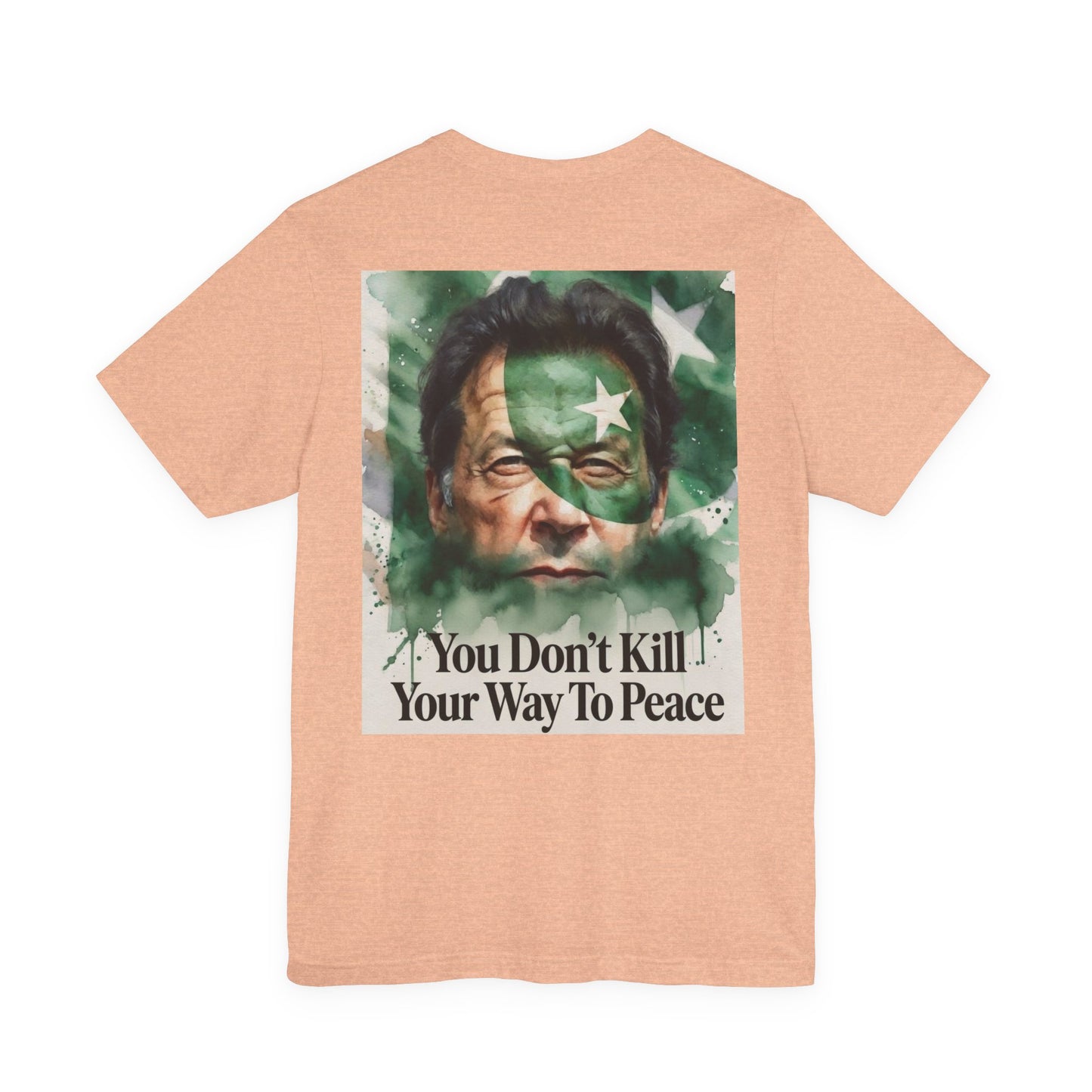 Back Print T‑Shirt — HERO OF PAKISTAN