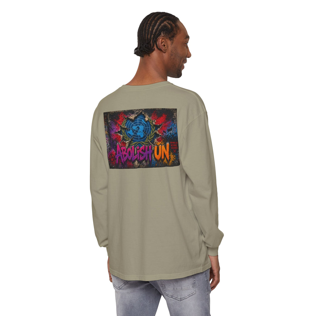 Protest Long Sleeve T‑Shirt — Abolish UN