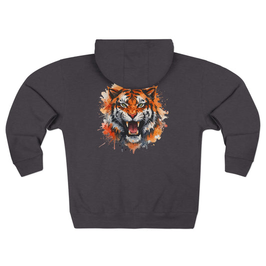 Tiger Smile Hoodie — Stay Illegal Zip Hoodie