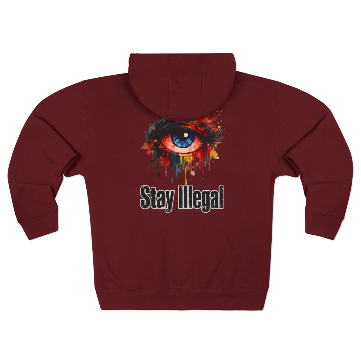 The Eye — Stay Illegal Zip Hoodie