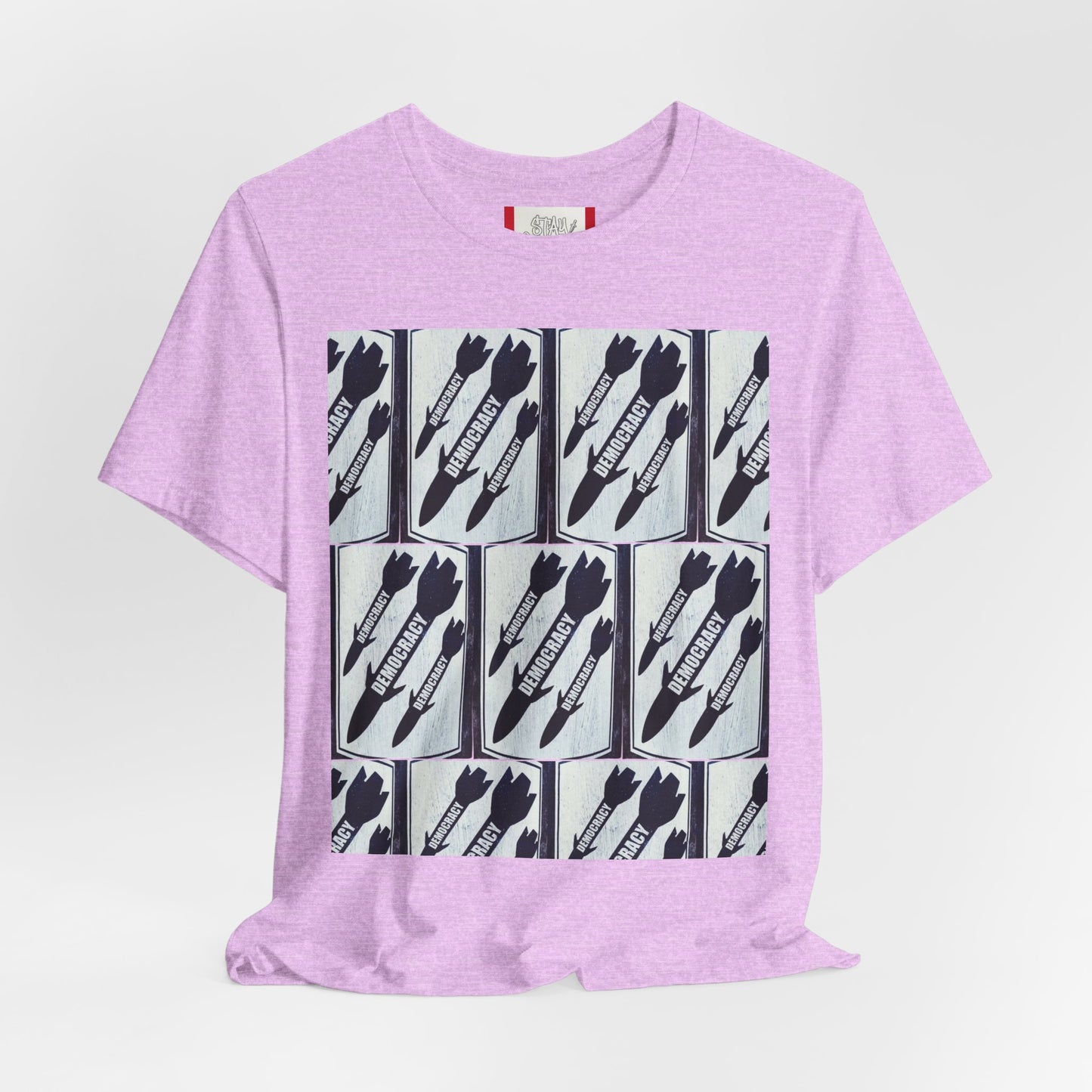Protest T‑Shirt — DEMOCRATIC MISSILES