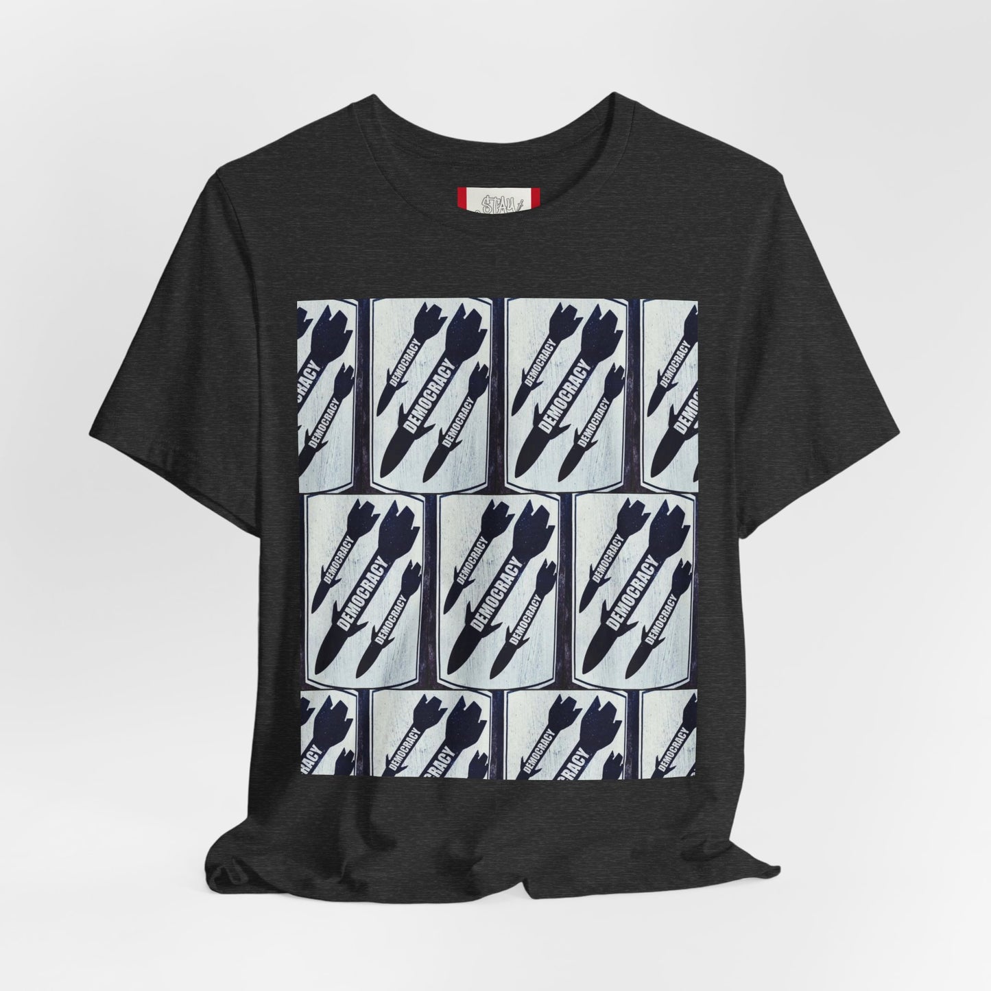 Protest T‑Shirt — DEMOCRATIC MISSILES
