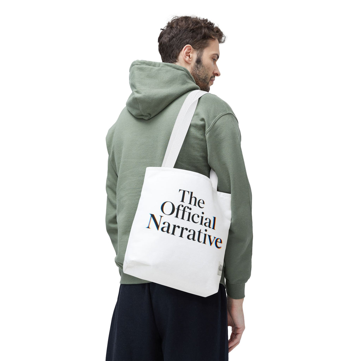 Tote Sling Bag — The Official Narrative White