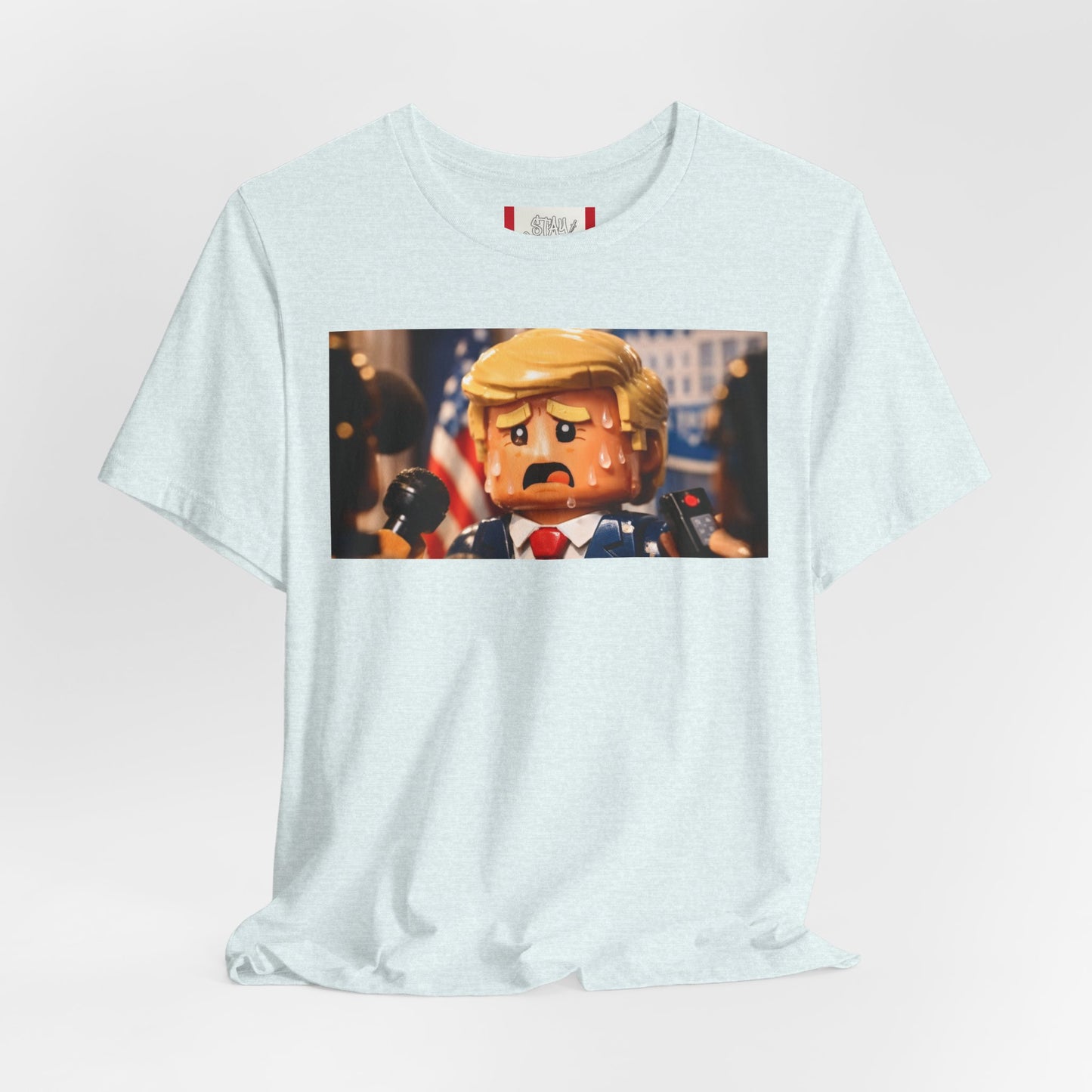 Propaganda T‑Shirt — IRAN LEGOS - Sweaty Trump
