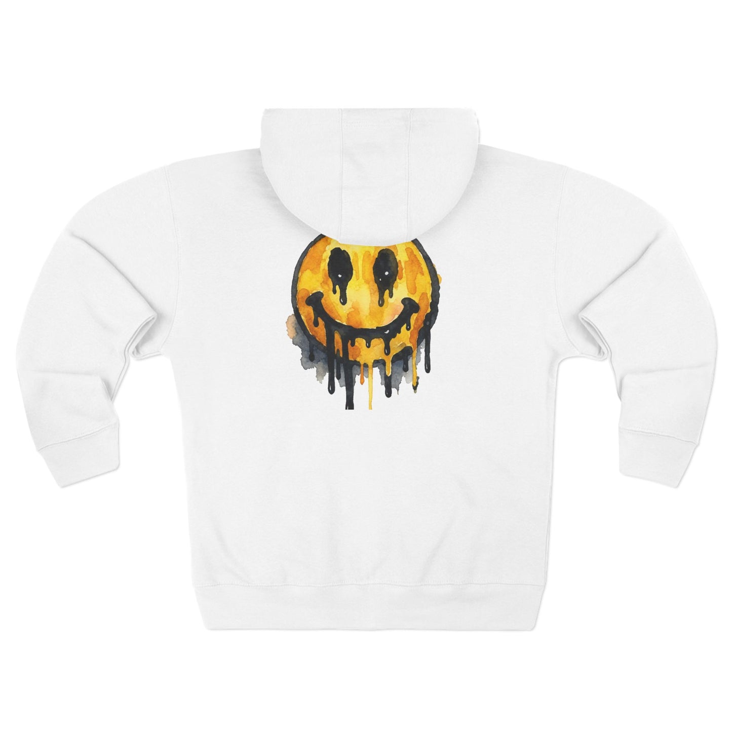 Smiley Drip Face Hoodie — Stay Illegal Zip Hoodie