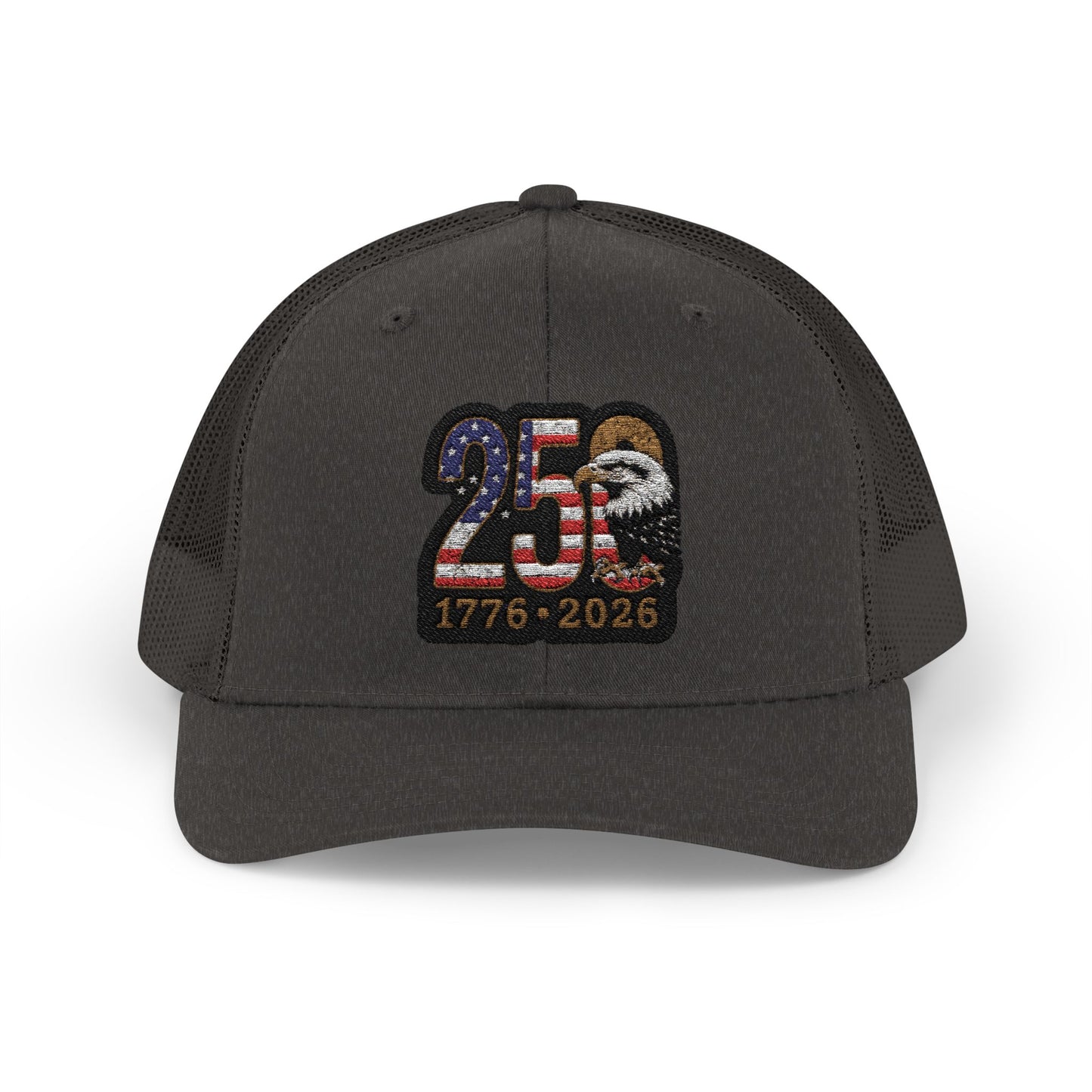 Stay Illegal Trucker Cap — USA 250th Anniversary Eagle Patch