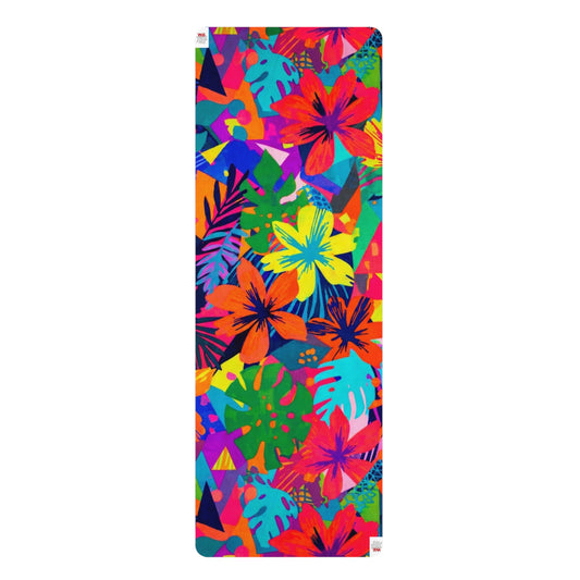 Illegal Floral Yoga Mat — Non-Slipl Pianted Plant Design