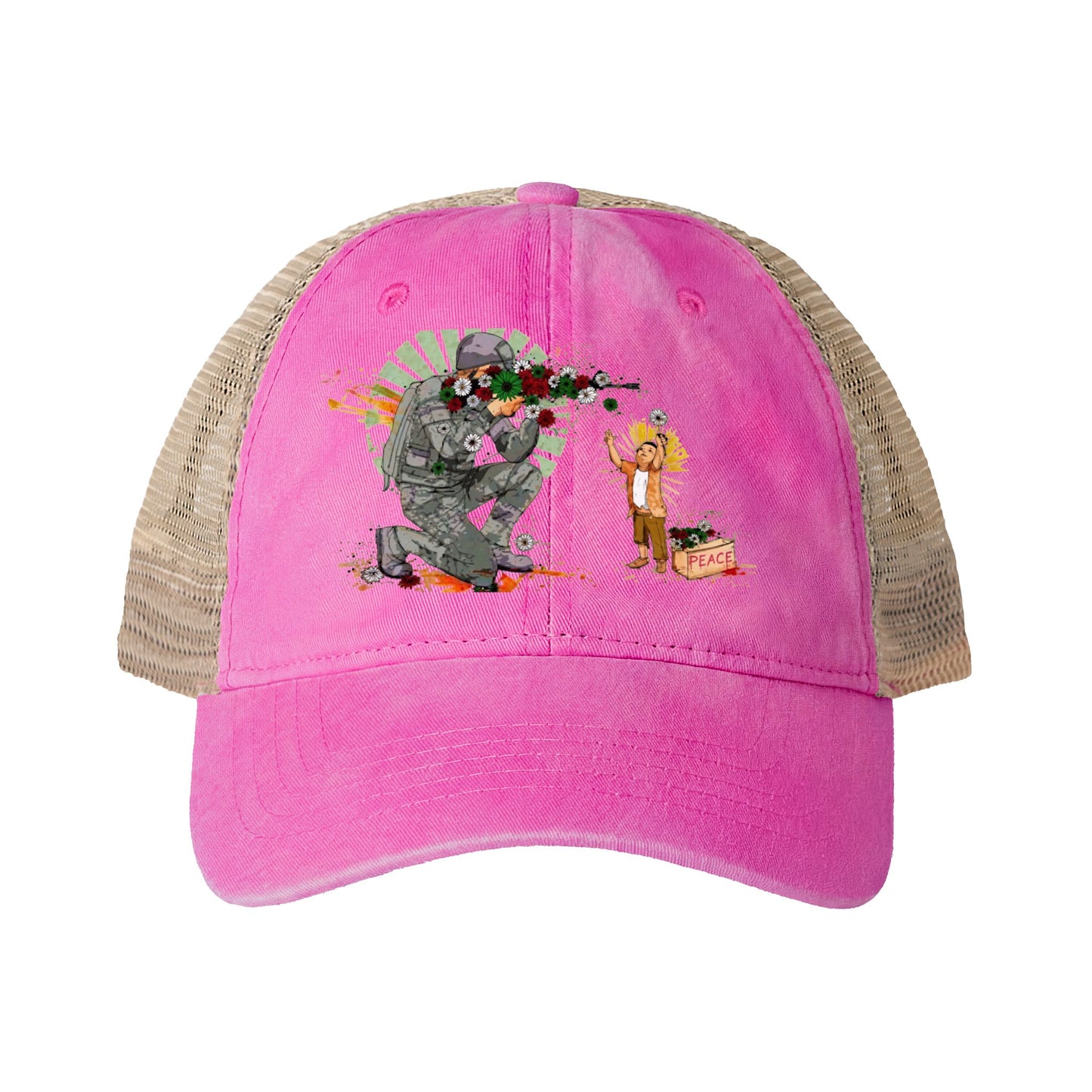Stay Illegal Women's Mesh-Back " Flower Shooter" Cap
