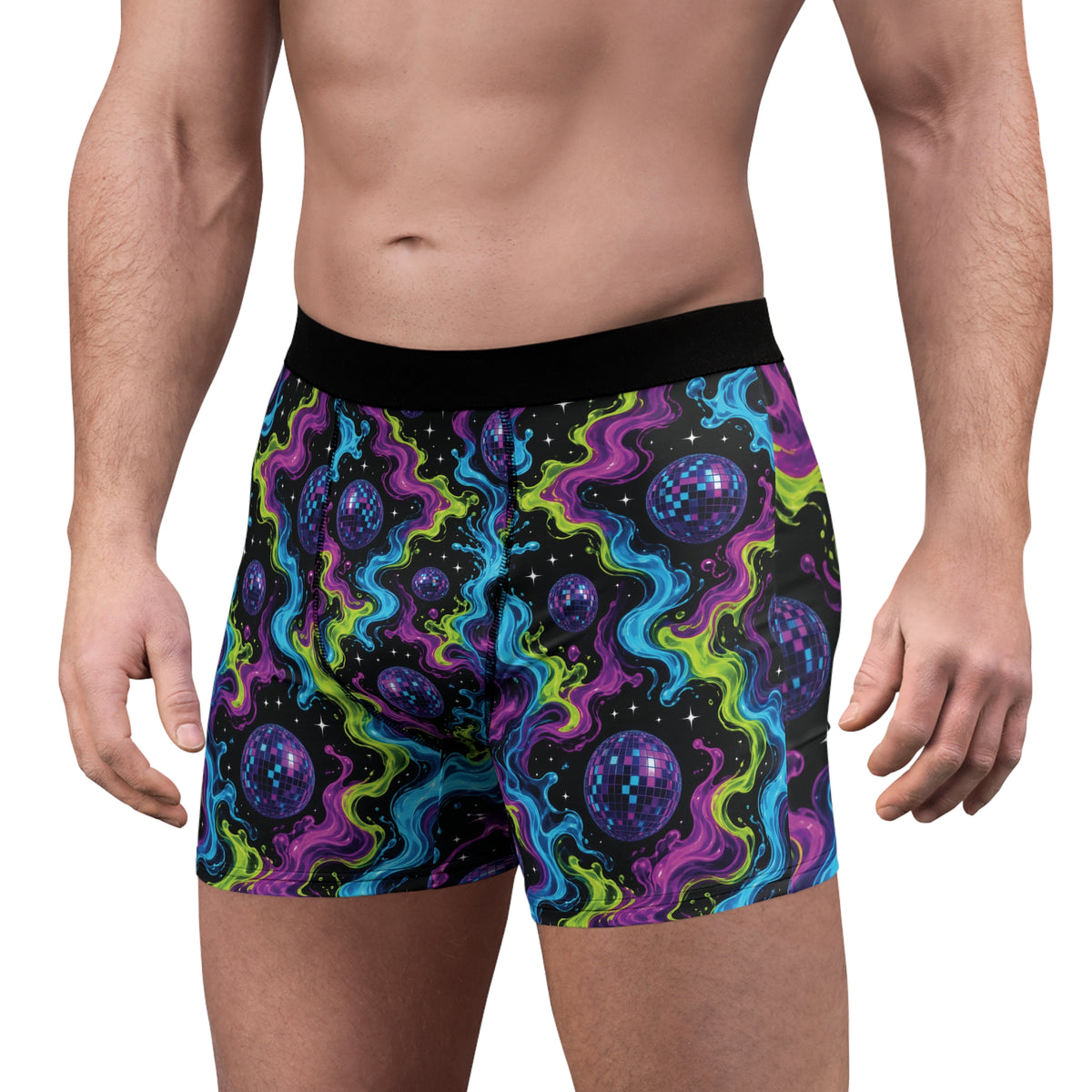Stay Illegal Men's Boxer Briefs - Boogie Night