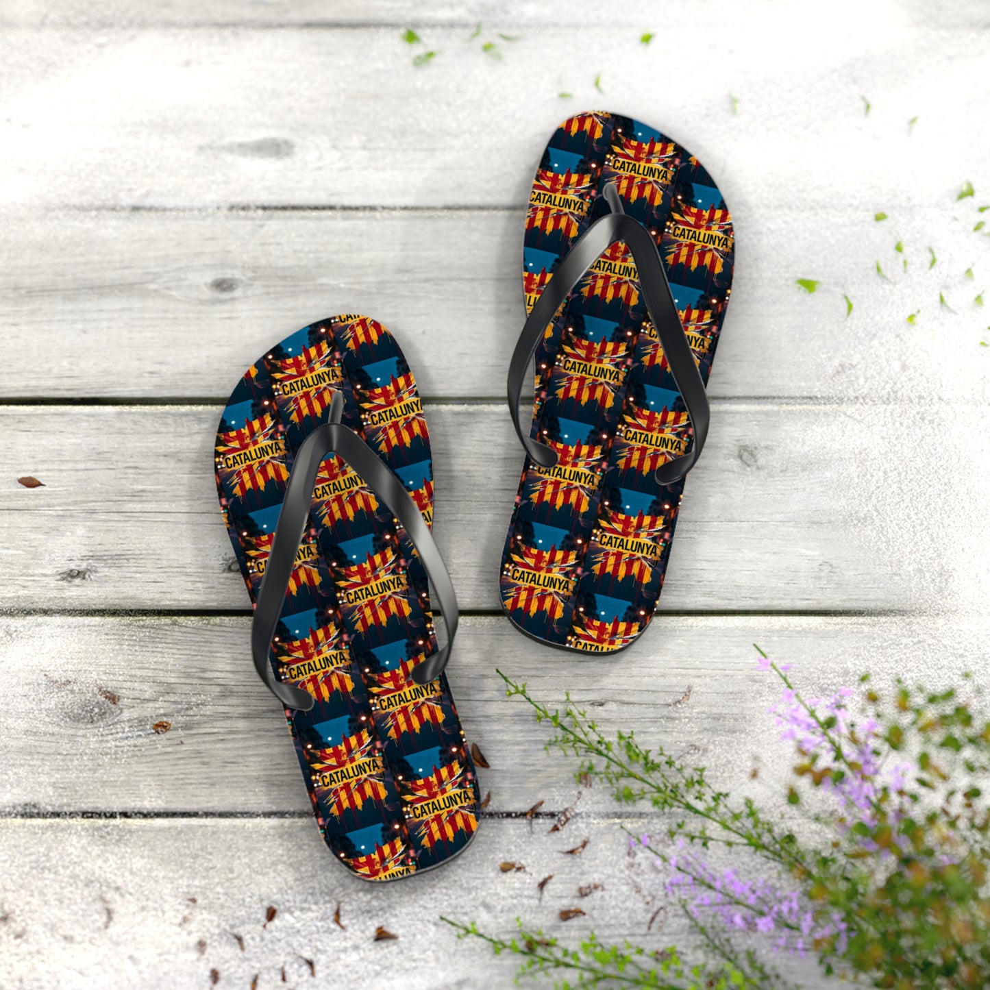 Catalan Independence Flip Flops – Zona Raval