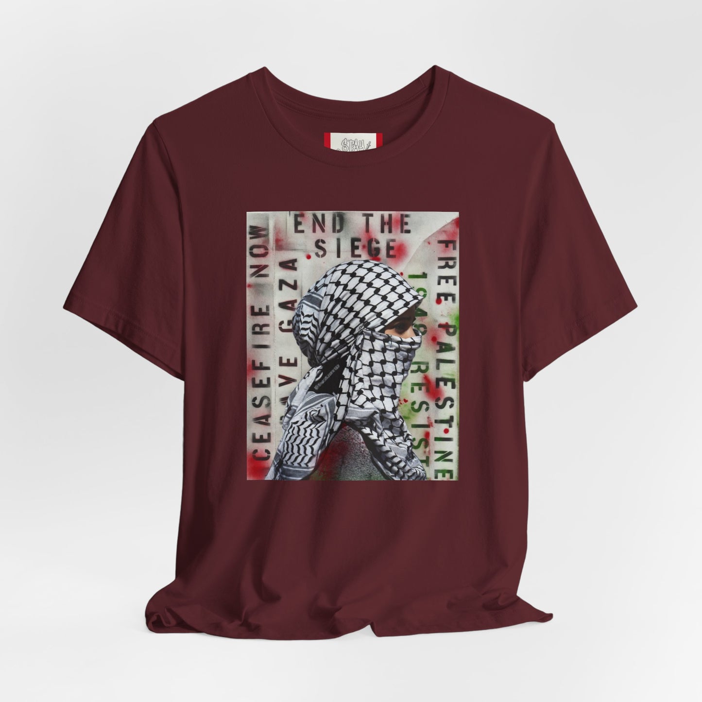 Protest T‑Shirt — END THE SIEGE