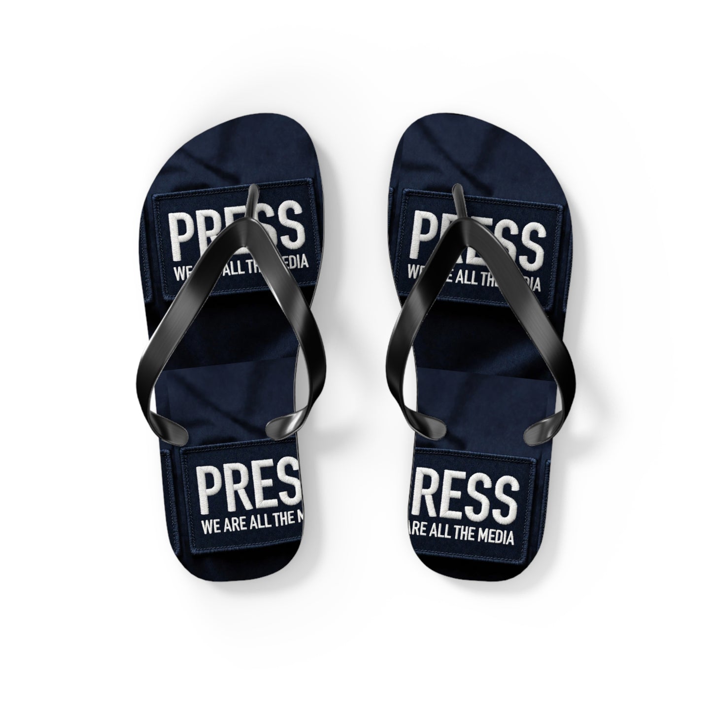 Press Freedom Flip Flops – PRESS ONLY