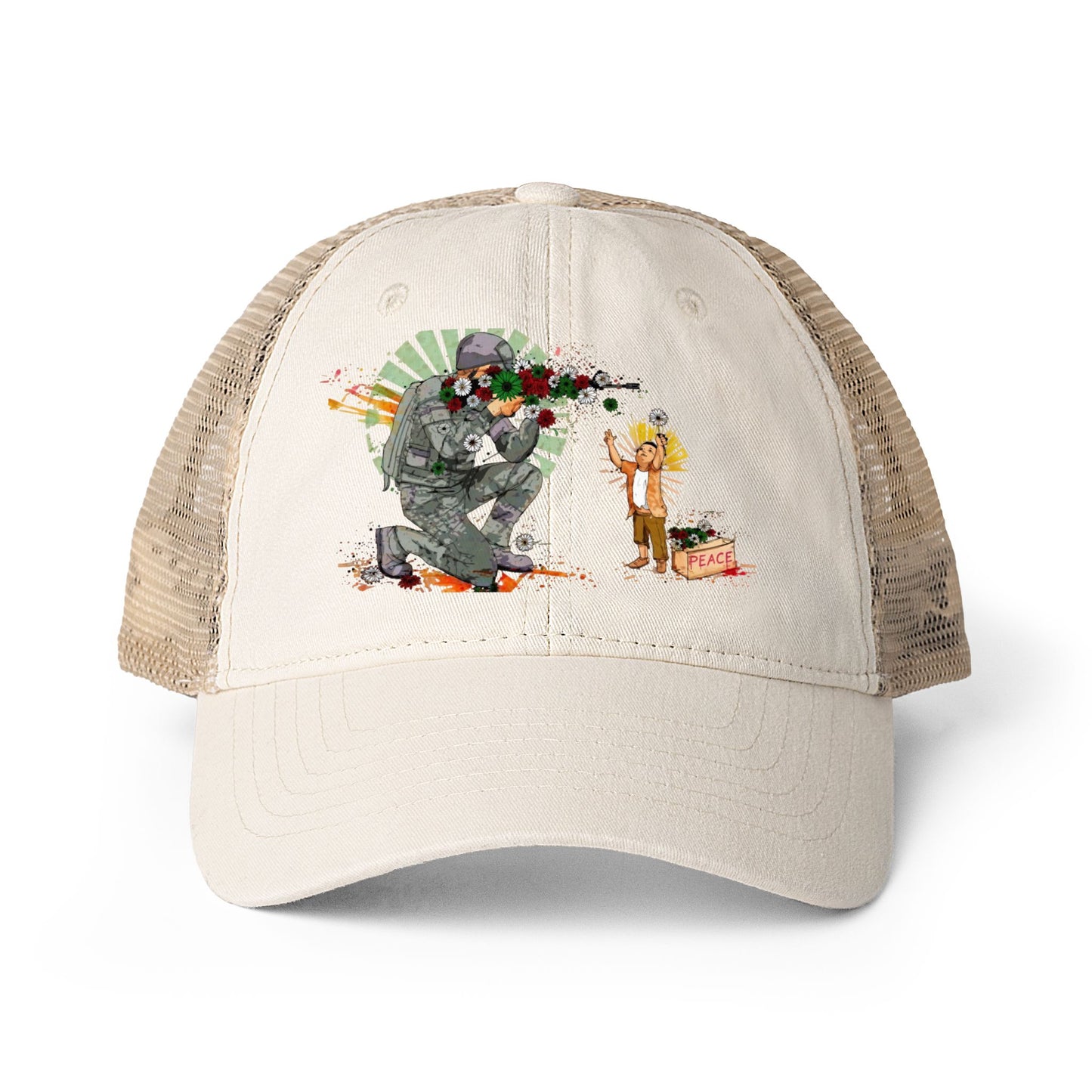 Stay Illegal Women's Mesh-Back " Flower Shooter" Cap