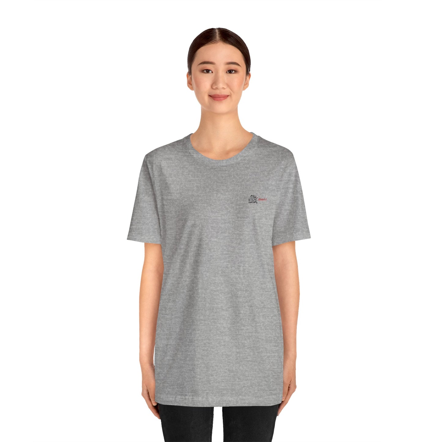 Stay Illegal Isignia - Plain Colour Tees