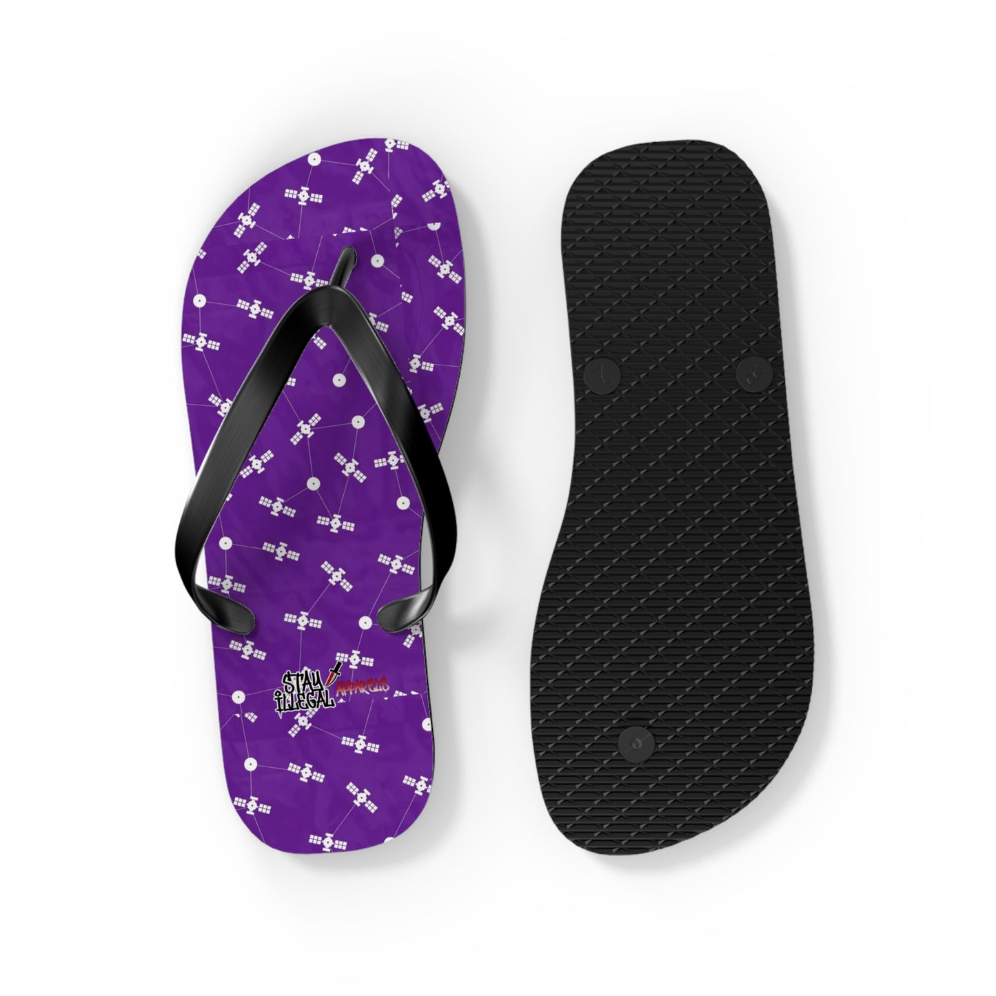 Satellite Flip Flops – Stay Illegal Satellite Purple Grape