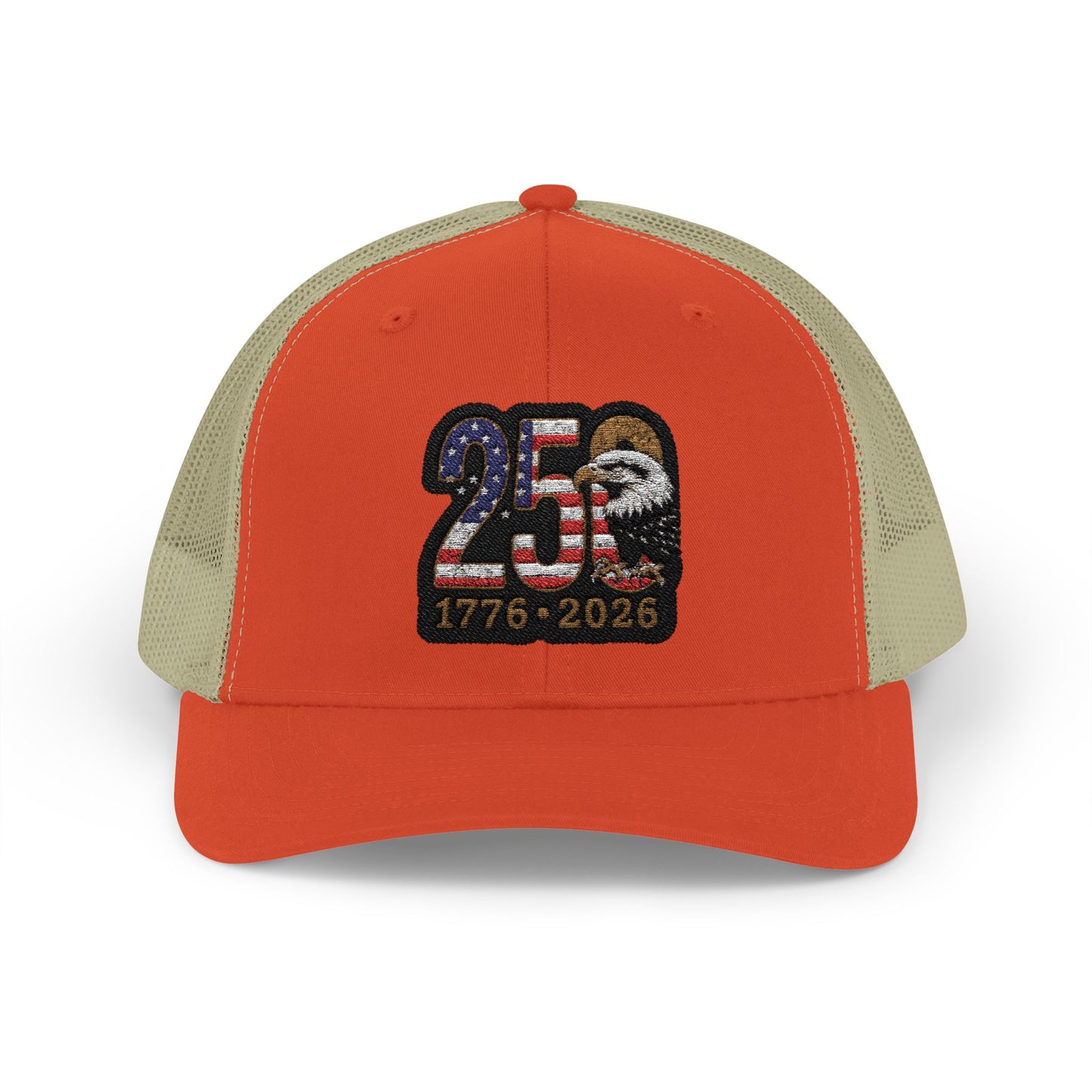 Stay Illegal Trucker Cap — USA 250th Anniversary Eagle Patch