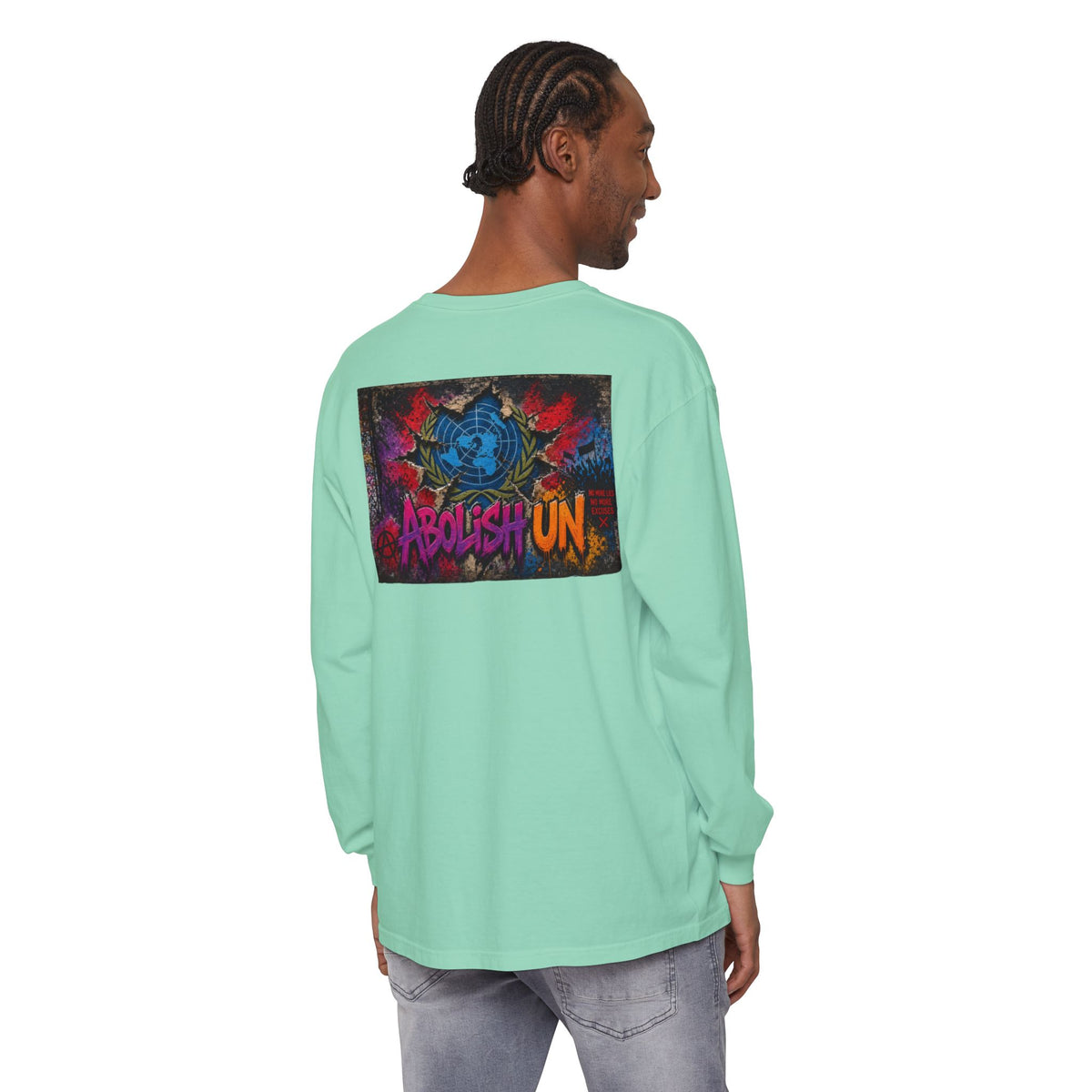 Protest Long Sleeve T‑Shirt — Abolish UN