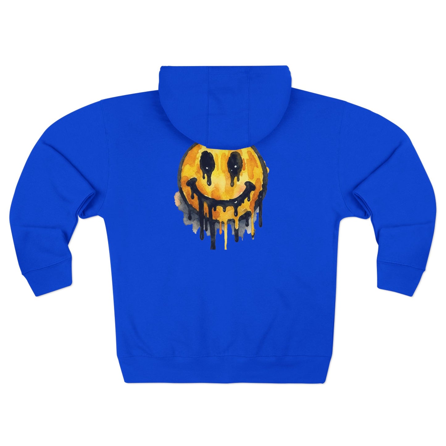 Smiley Drip Face Hoodie — Stay Illegal Zip Hoodie