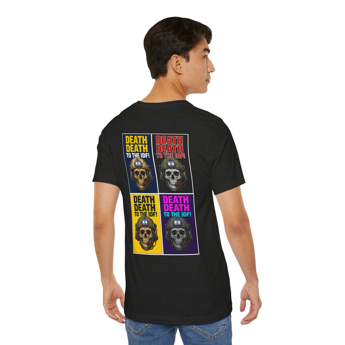 Black Collection T‑Shirt — Stop The IDF