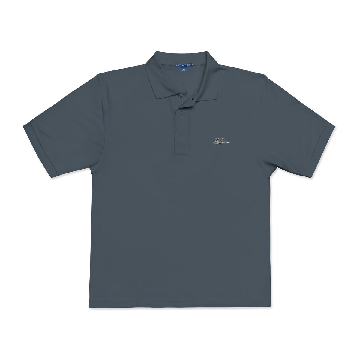 Black Colletion Polo‑Shirt — "Stay Illegal"
