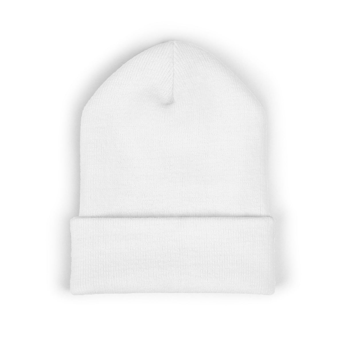 Embroidered Daruma Cuffed Beanie — Stop The Genocide Beenie Hat
