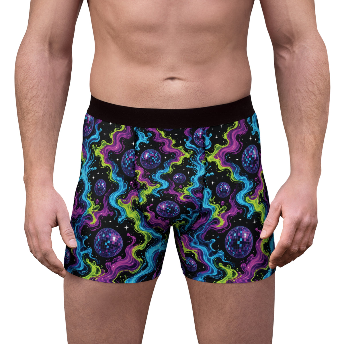 Stay Illegal Men's Boxer Briefs - Boogie Night