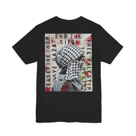 Black Collection T‑Shirt — Free Free Palestine