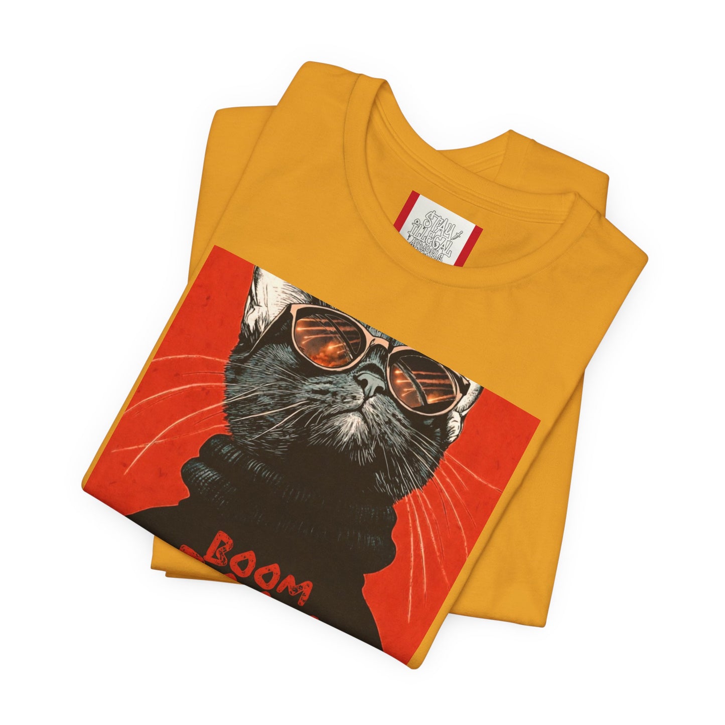 Propaganda T‑Shirt — BOOM BOOM Tel Aviv Cat