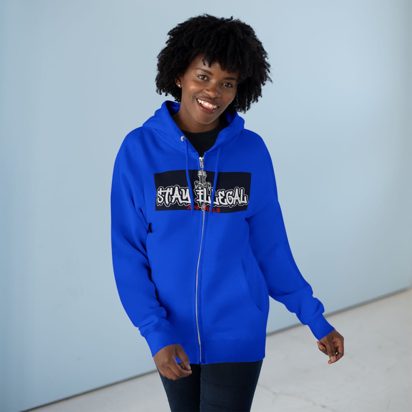 Eye Of The Beholder Hoodie — Stay Illegal Zip Hoodie