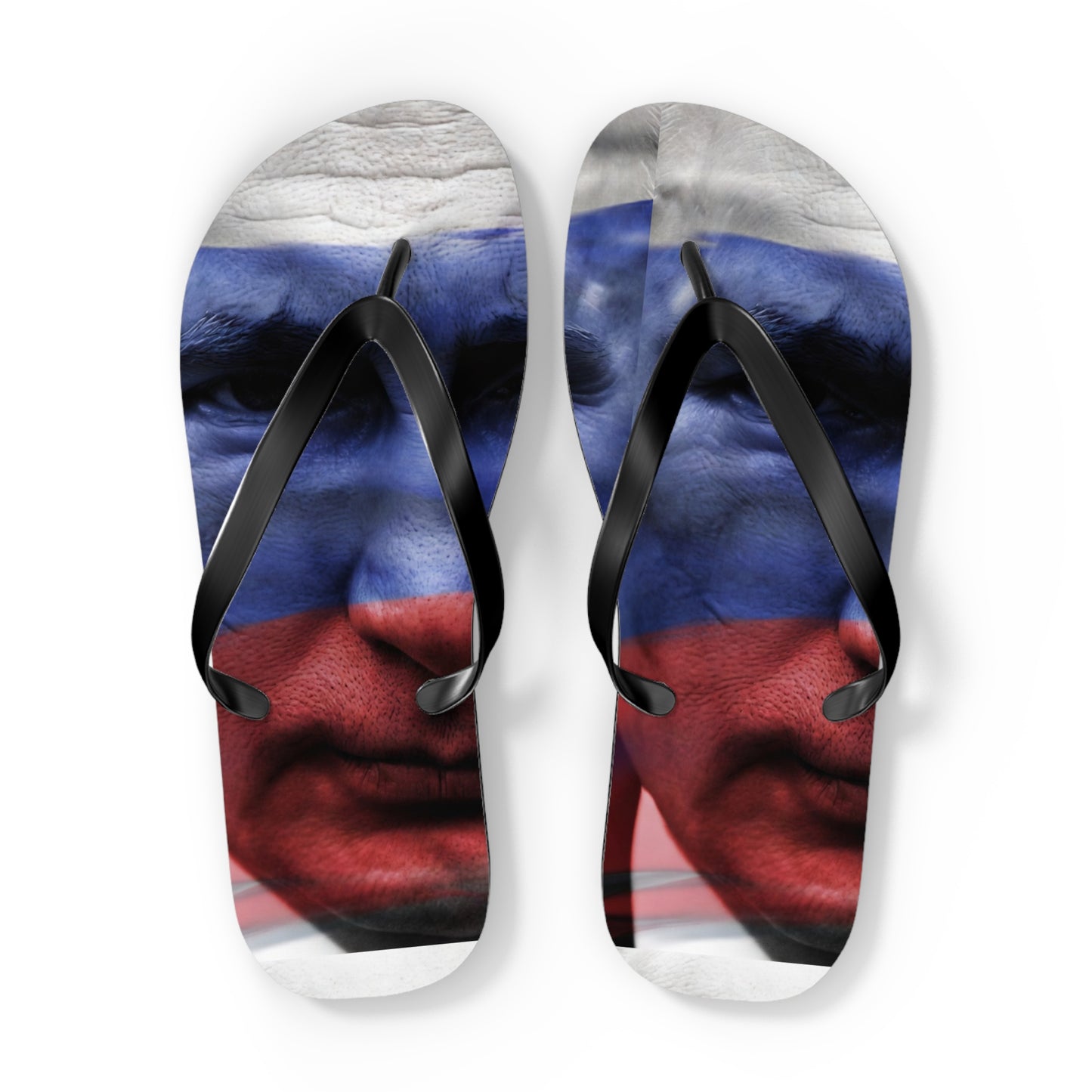 Putin's Russia Flip Flops – Putin Face