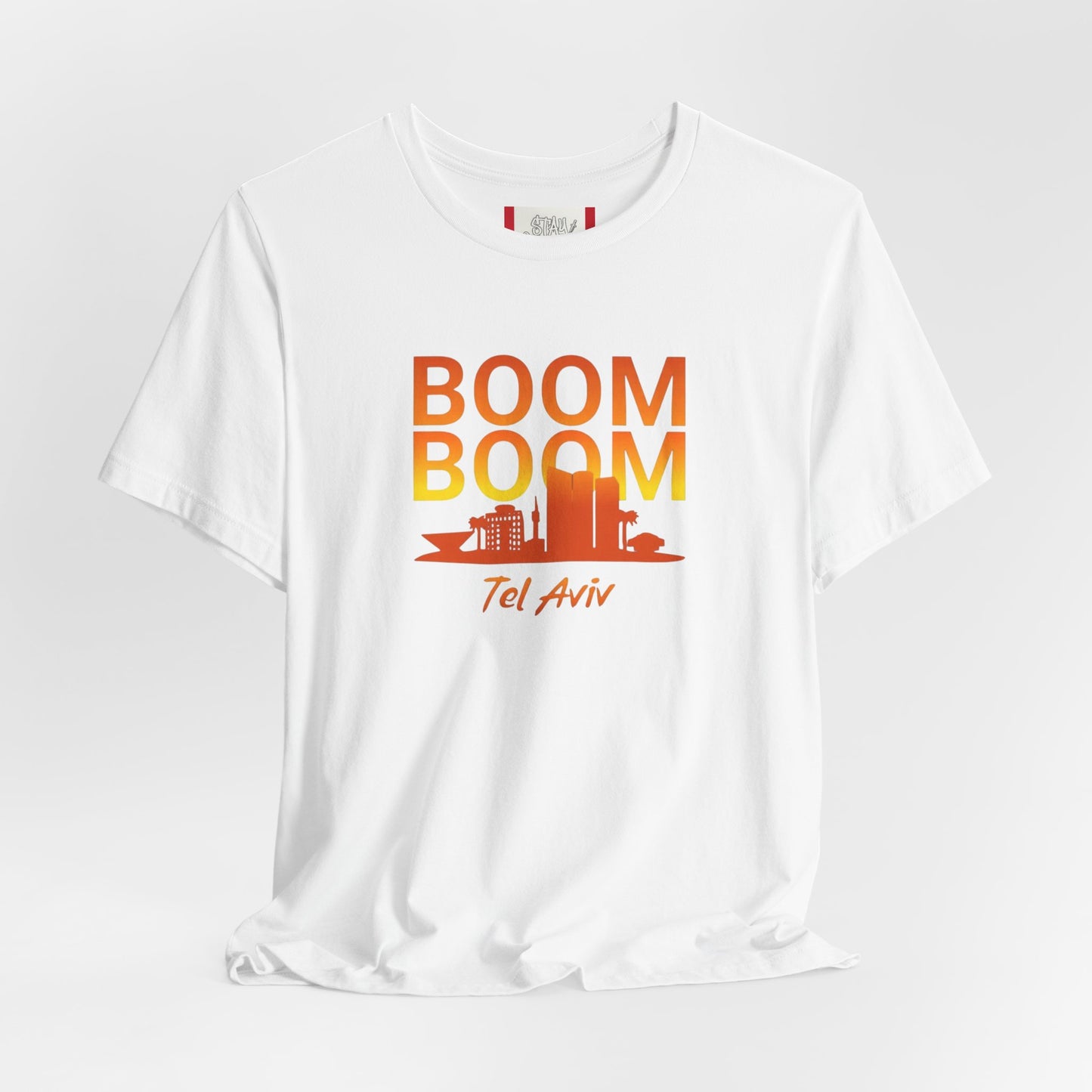 Propaganda T‑Shirt — BOOM BOOM Tel Aviv Skyline