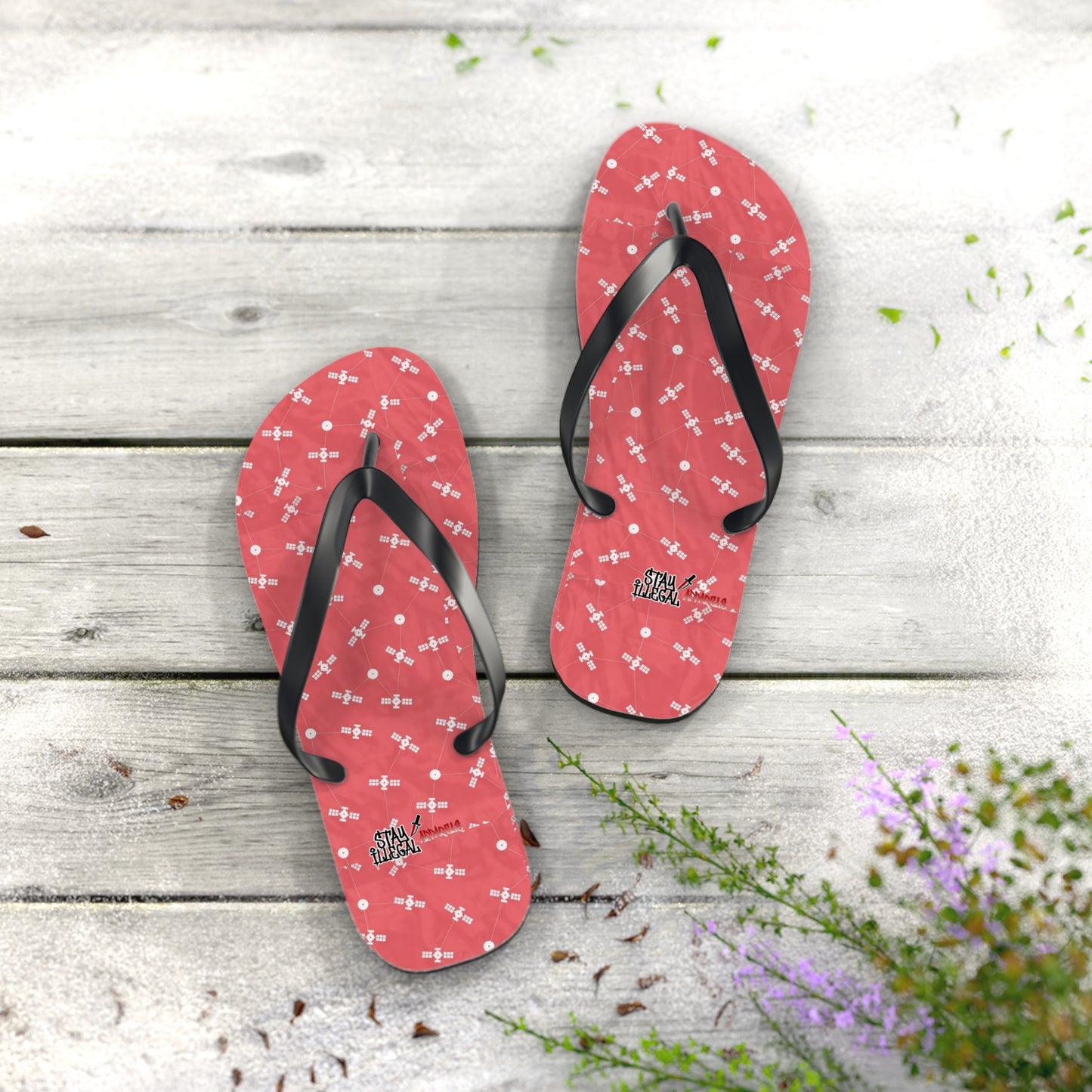 Satellite Flip Flops – Stay Illegal Satellite Papaya Pink