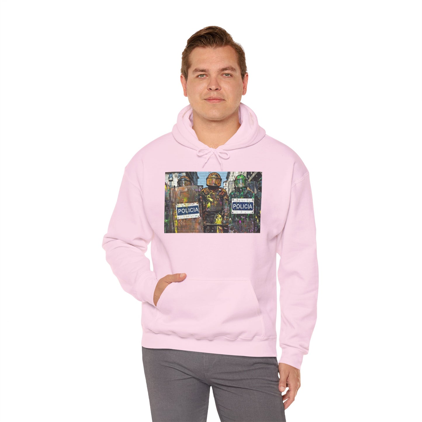 Stay Illegal Graffiti Hoodie - Policia Policia