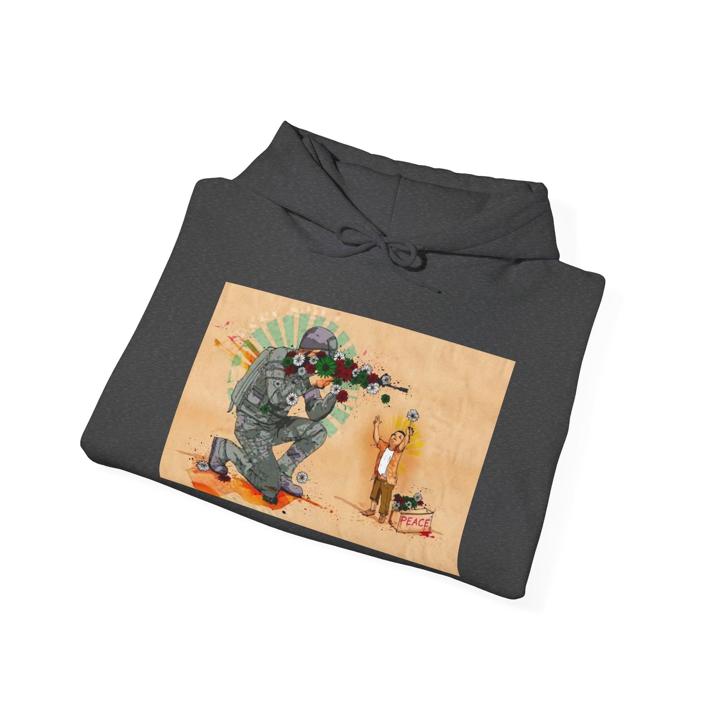 Stay Illegal Graffiti Hoodie - Flower Shooter