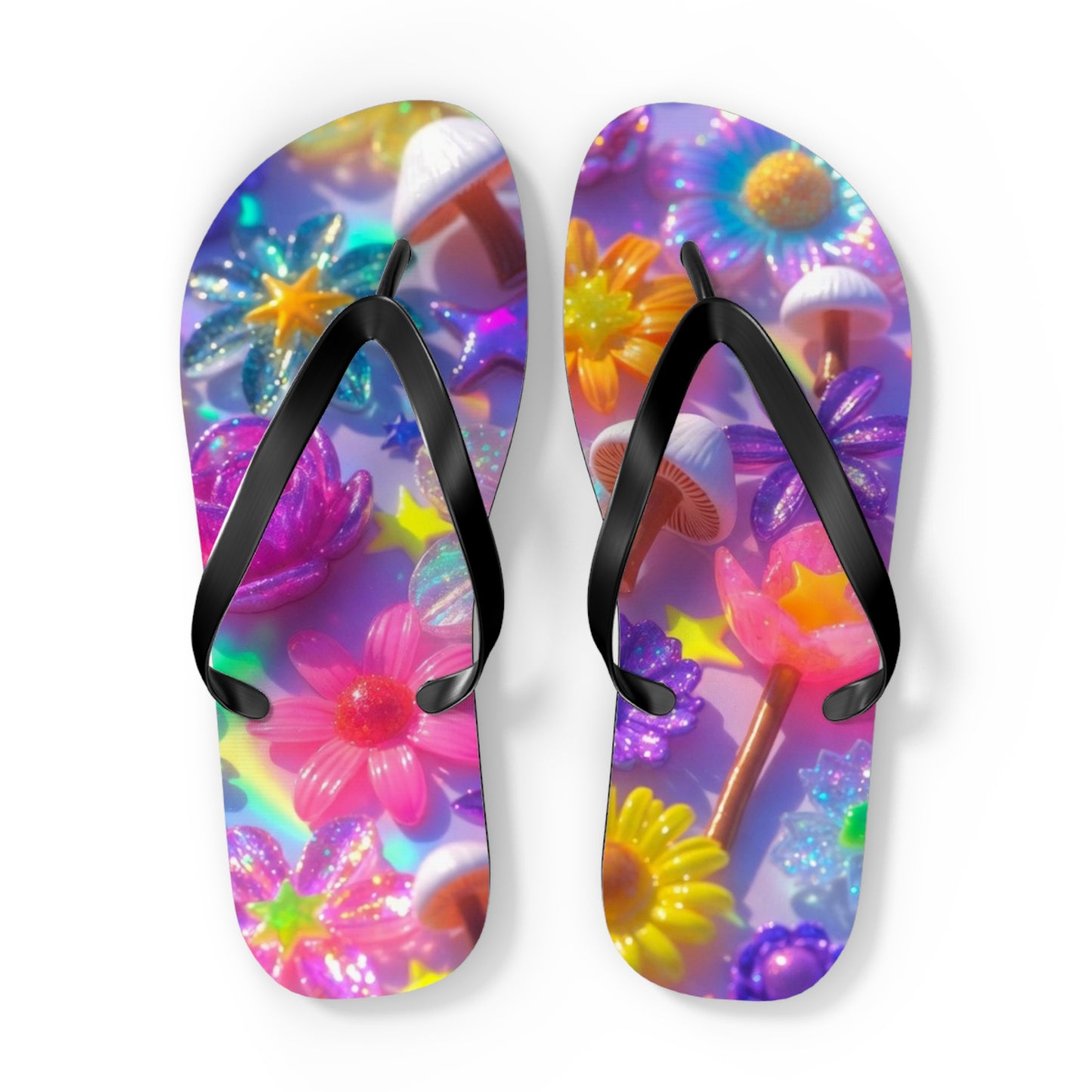 Flower Flip Flops – Psychedelic Summer