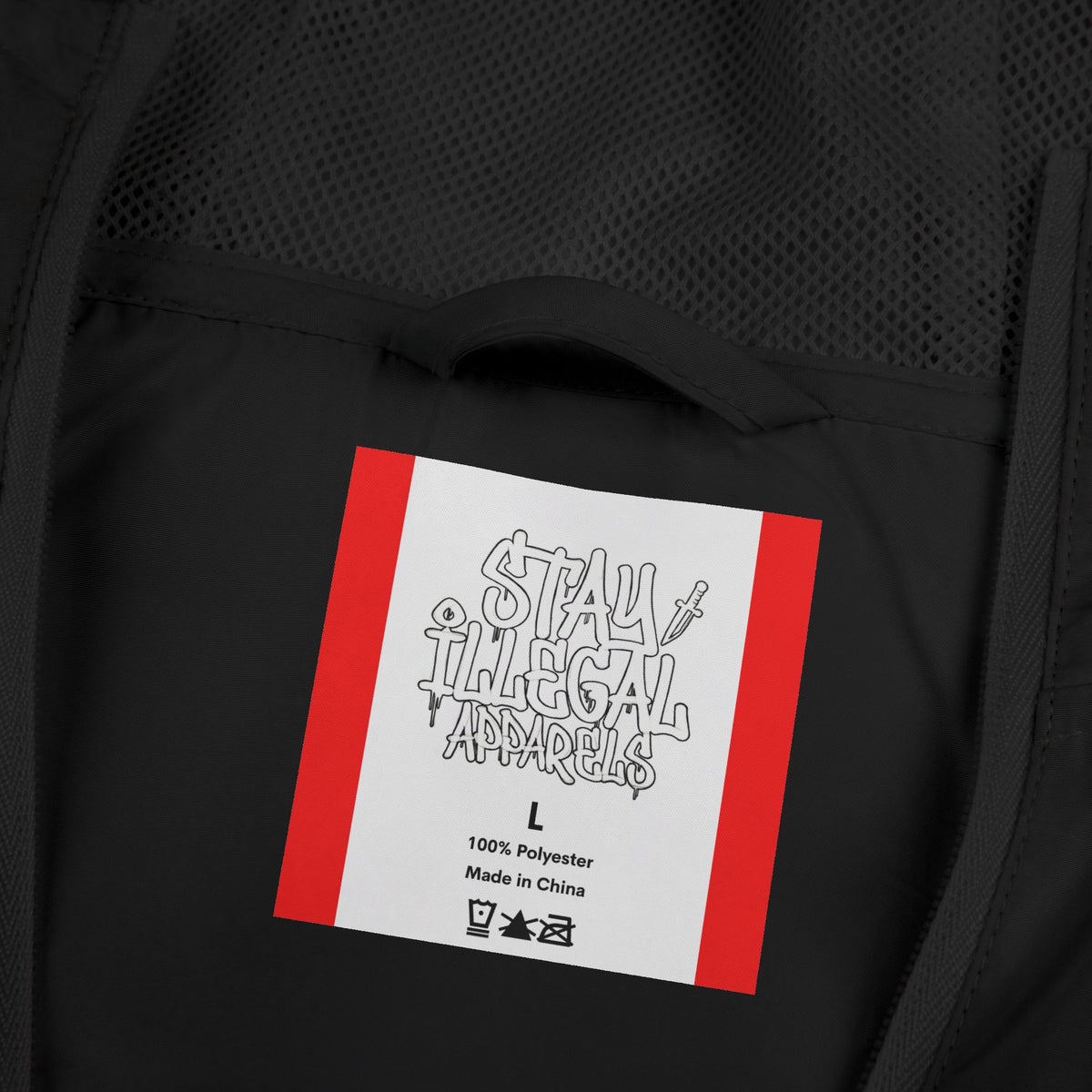 Windbreaker Jacket — Balisong Knife Graphic Uni-Sex Windbreaker