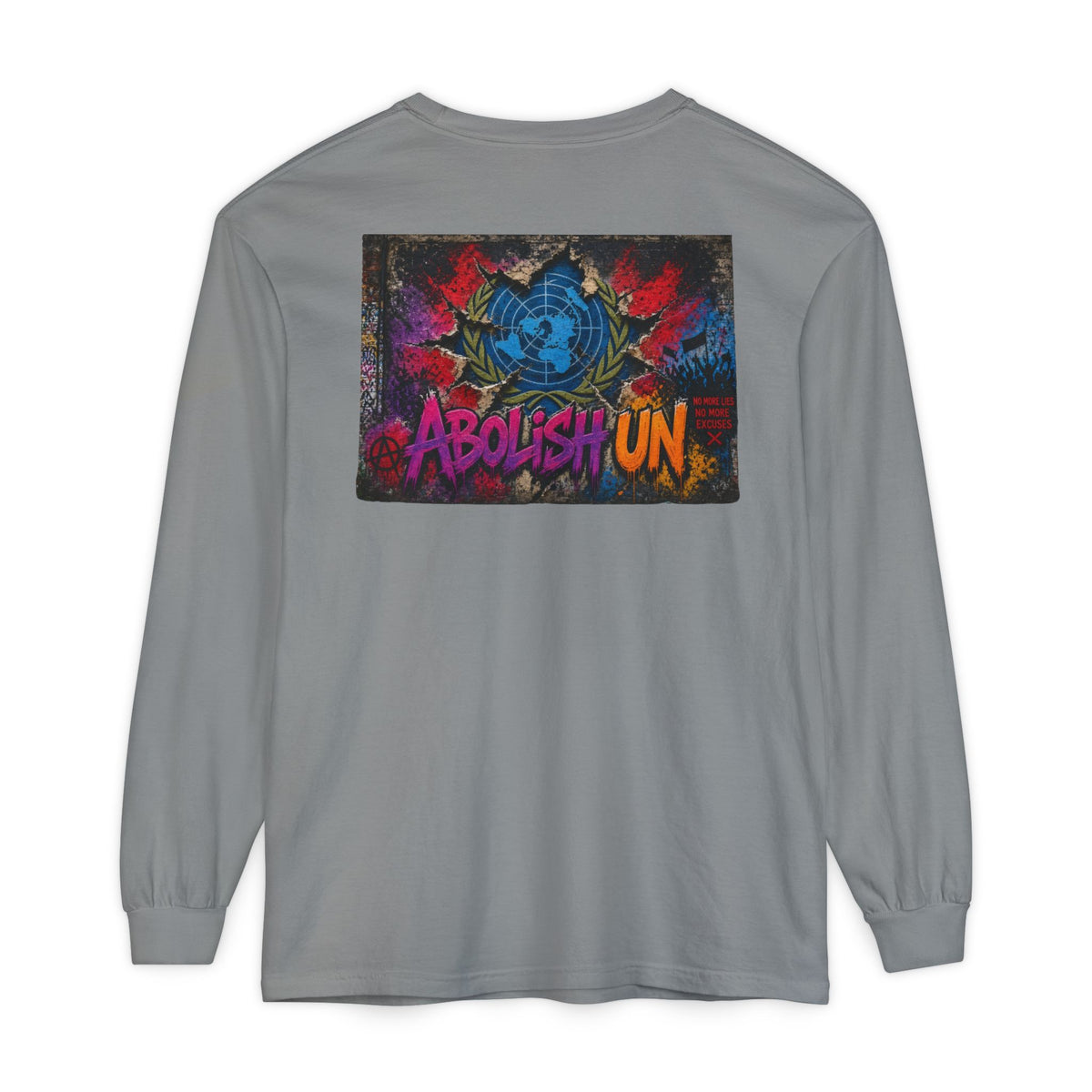Protest Long Sleeve T‑Shirt — Abolish UN