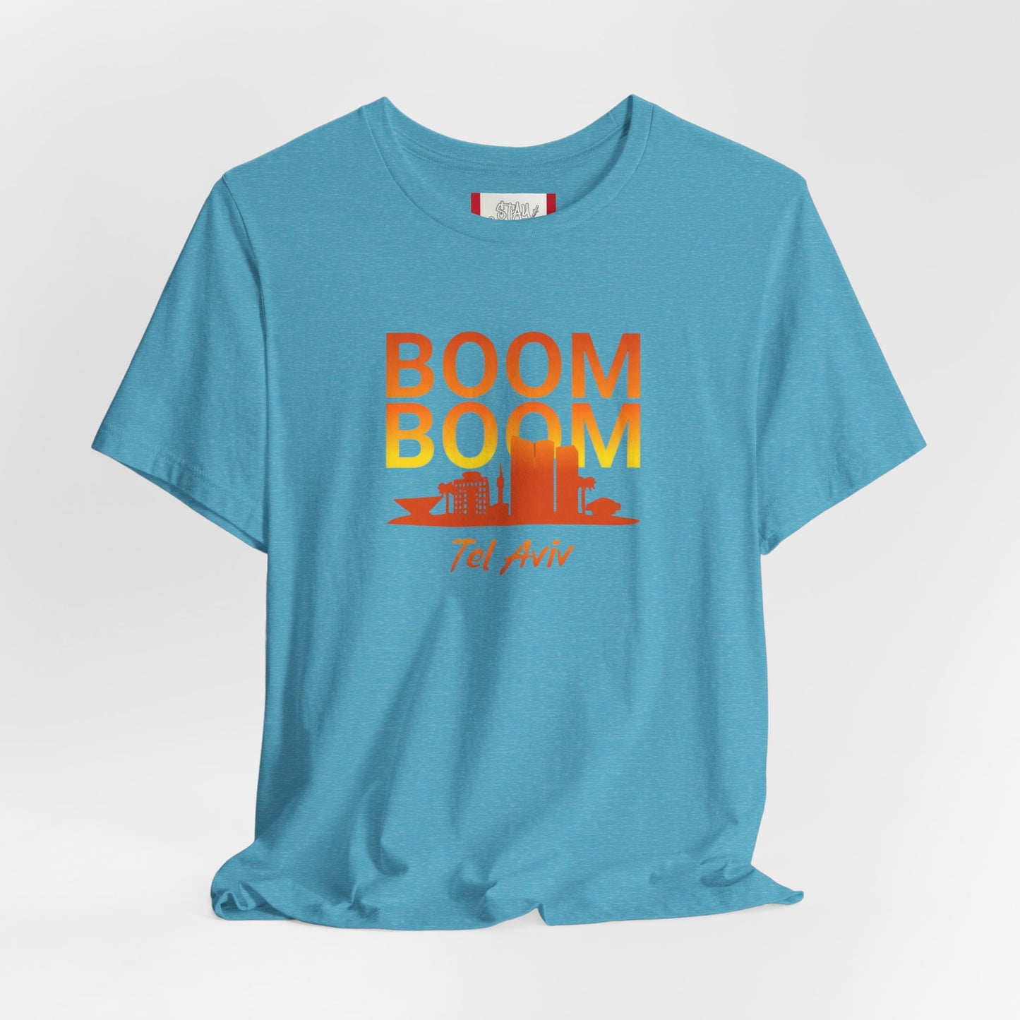 Propaganda T‑Shirt — BOOM BOOM Tel Aviv Skyline