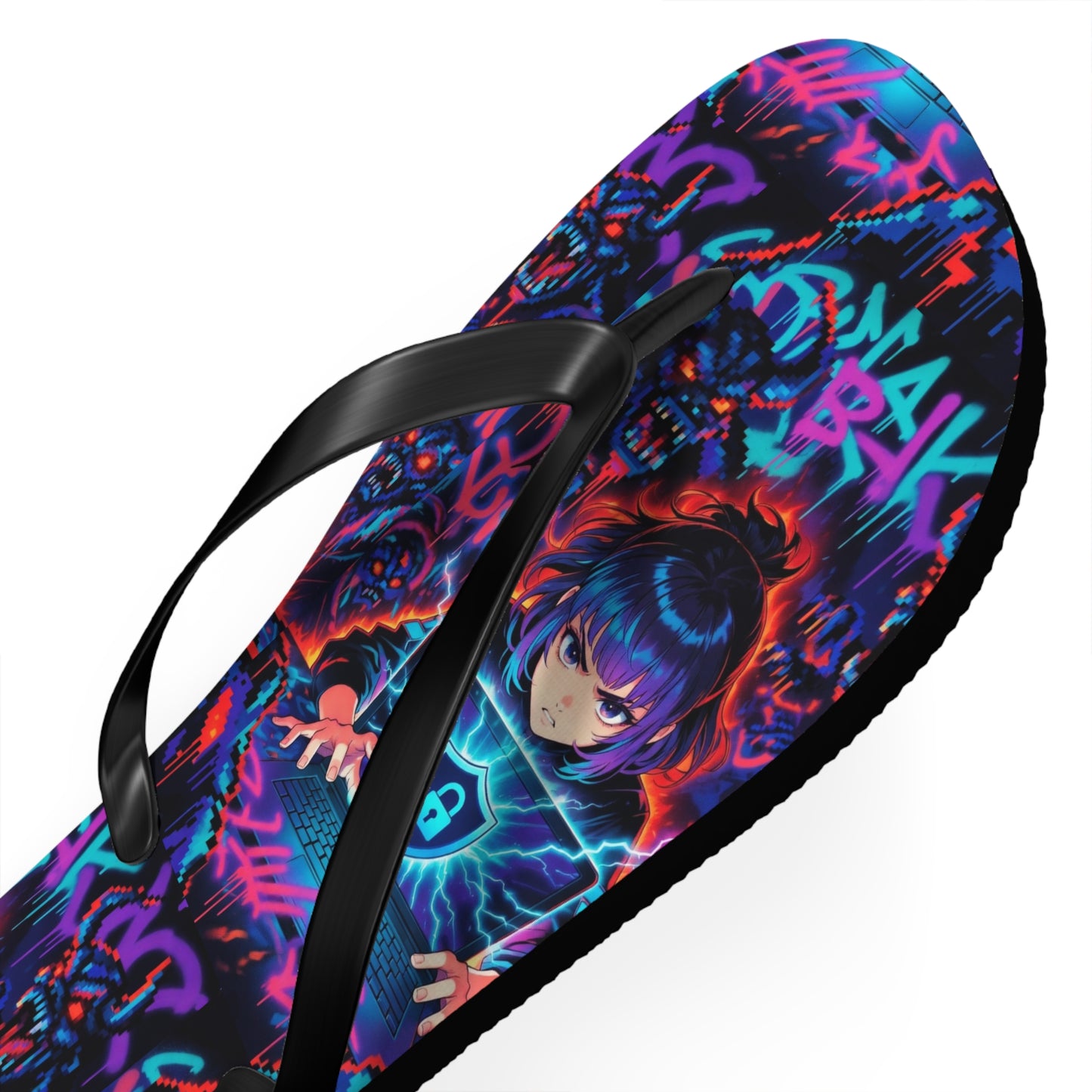 VPN Beach Flip Flops – Cyber Attack