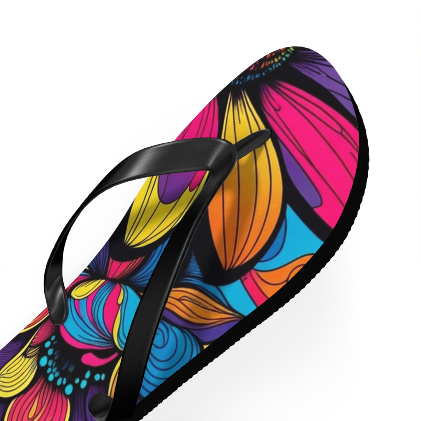Flower Flip Flops – Retro Vibe