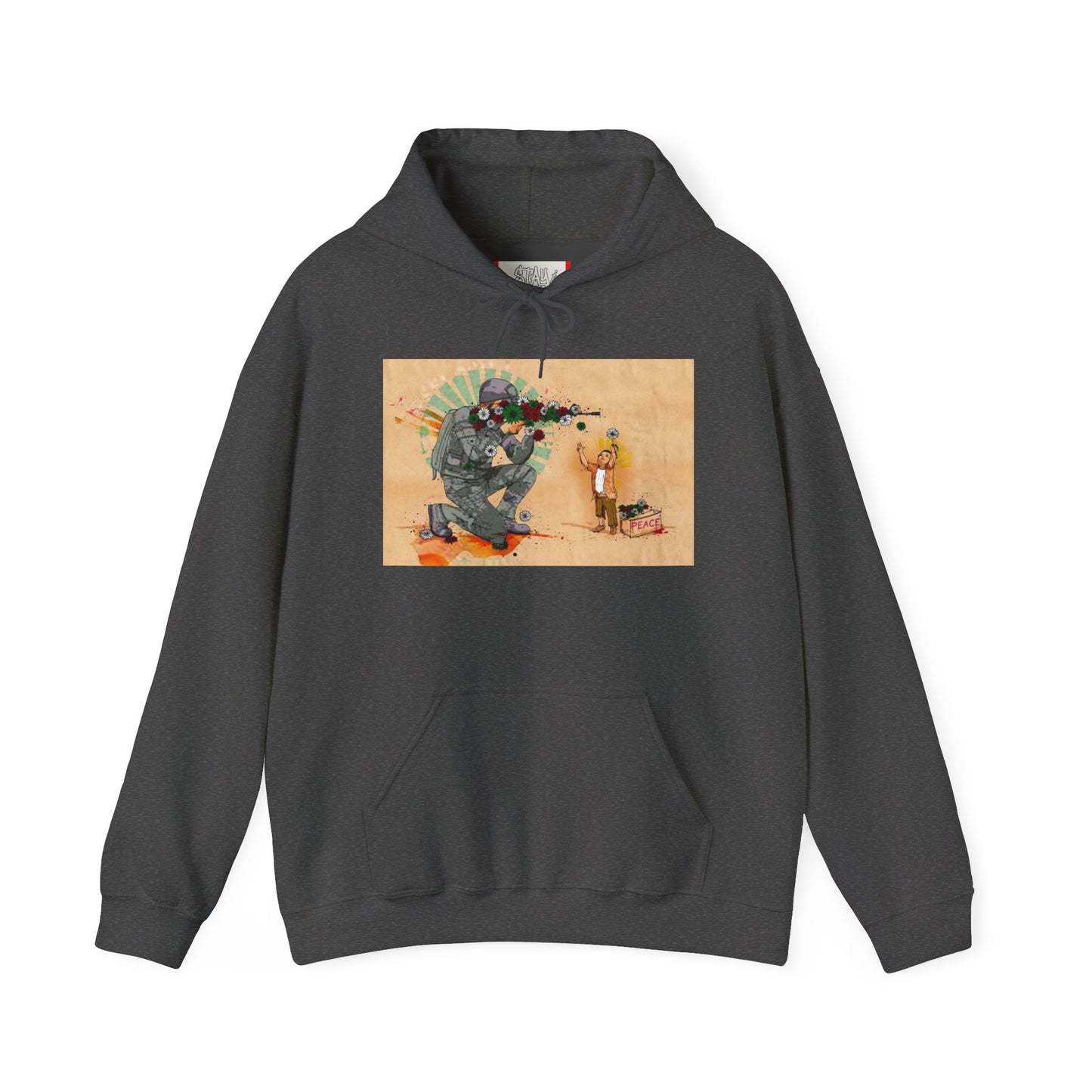 Stay Illegal Graffiti Hoodie - Flower Shooter