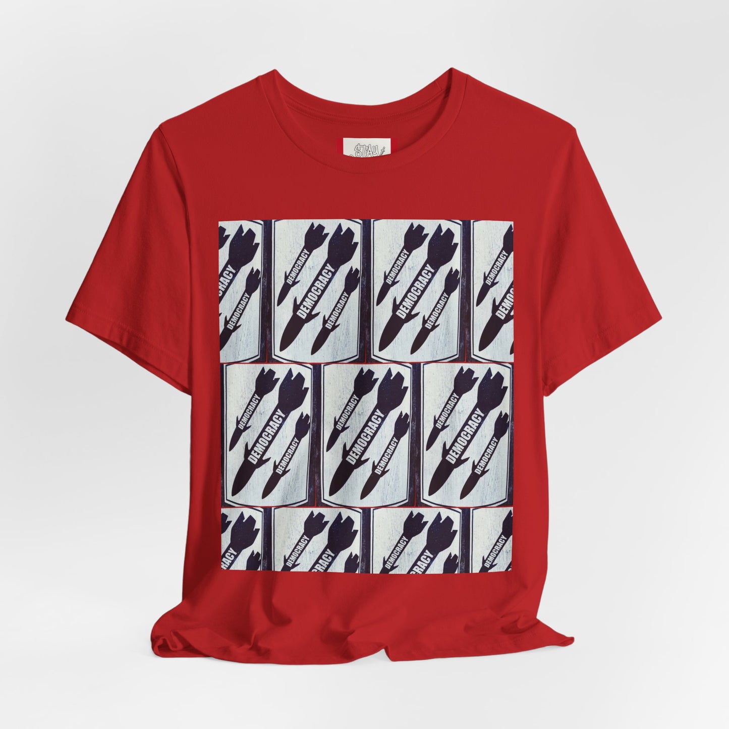 Protest T‑Shirt — DEMOCRATIC MISSILES