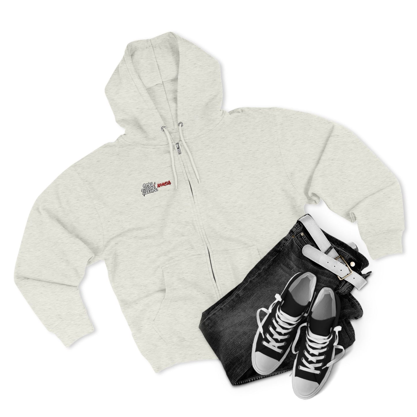 Stay Illegel Zip Hoodie