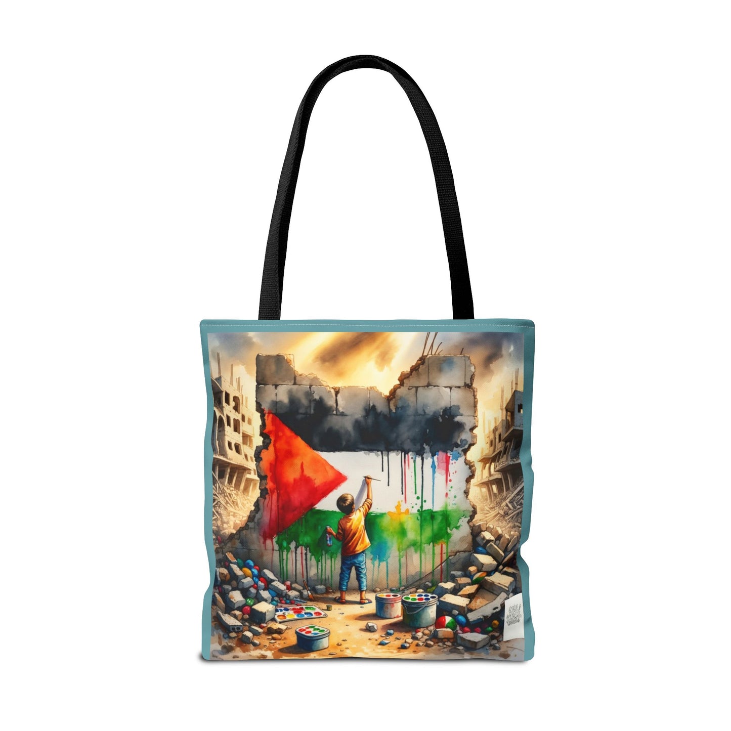Bolso de hombro Tote — Palestine Paint