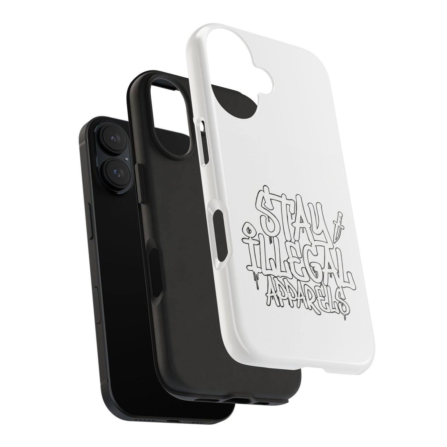 Stay Illegal Phone Case - Tough White