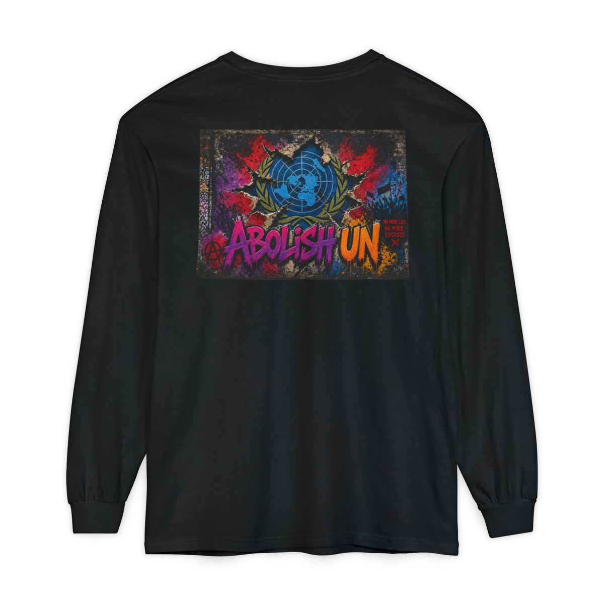 Protest Long Sleeve T‑Shirt — Abolish UN